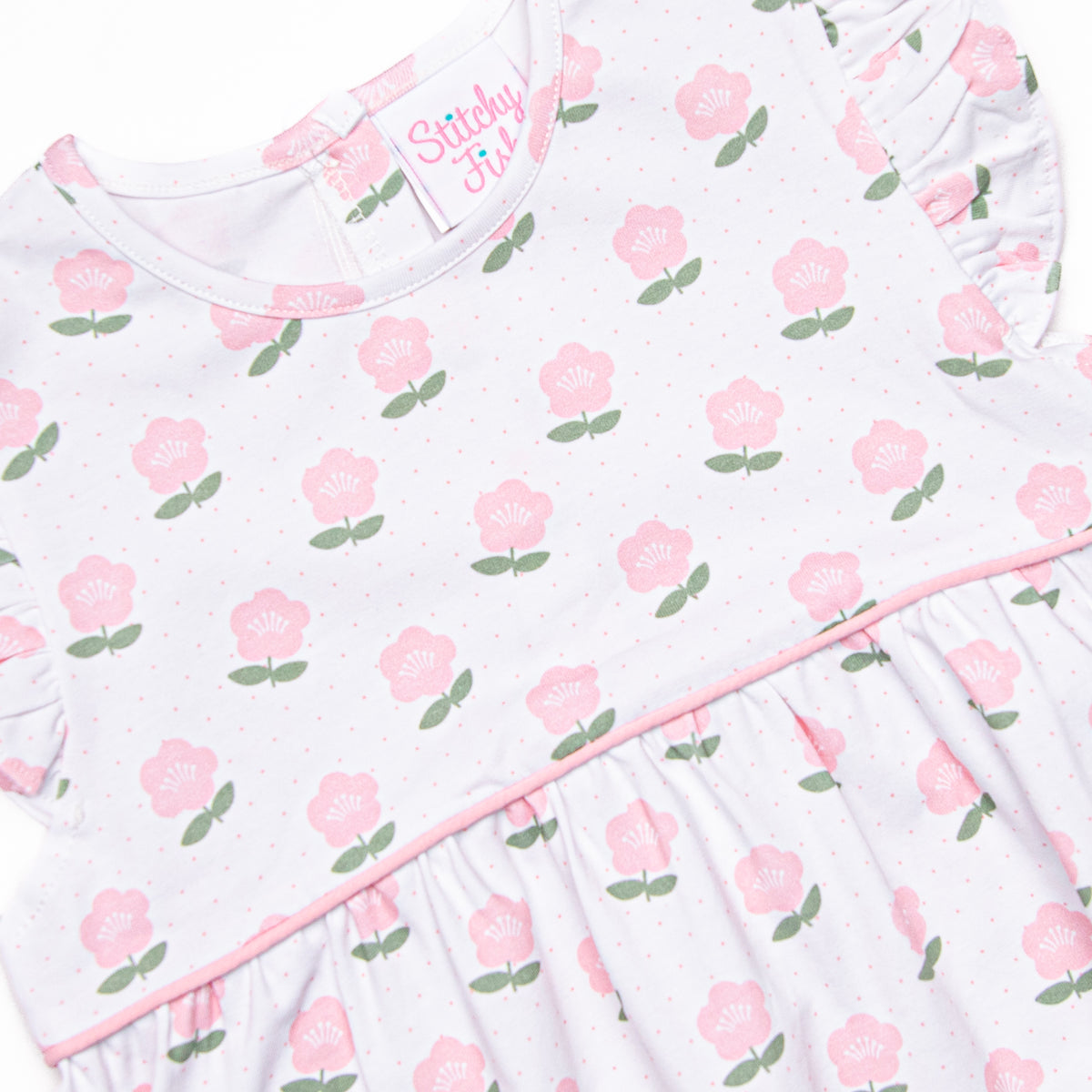 PETUNIA PINK MODAL LOUNGE ROMPER