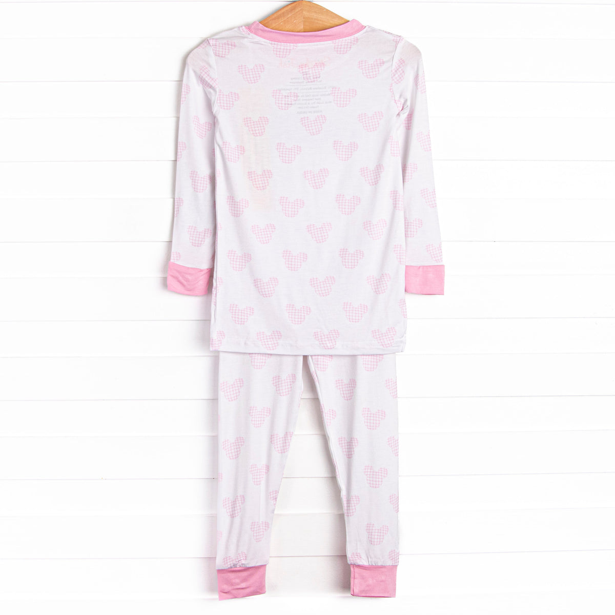 Sweet Bamboo Pink Butterfly Daisy Summer Pajama Set