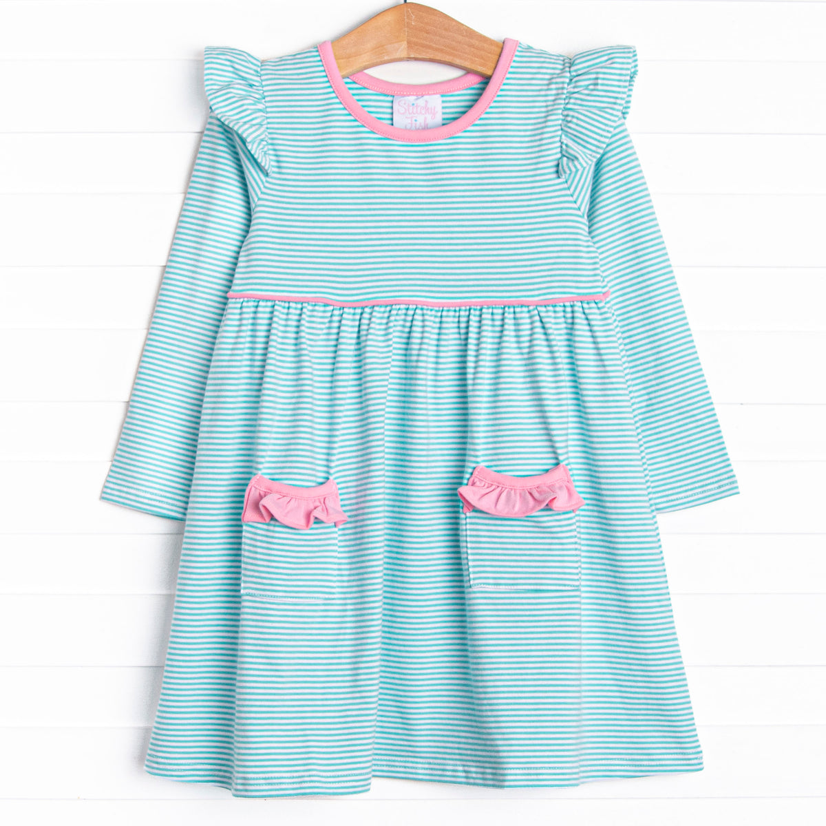 ワンピース FISH & KIDS / EMBROIDERY DRESS 2-3y ワンピース FISH