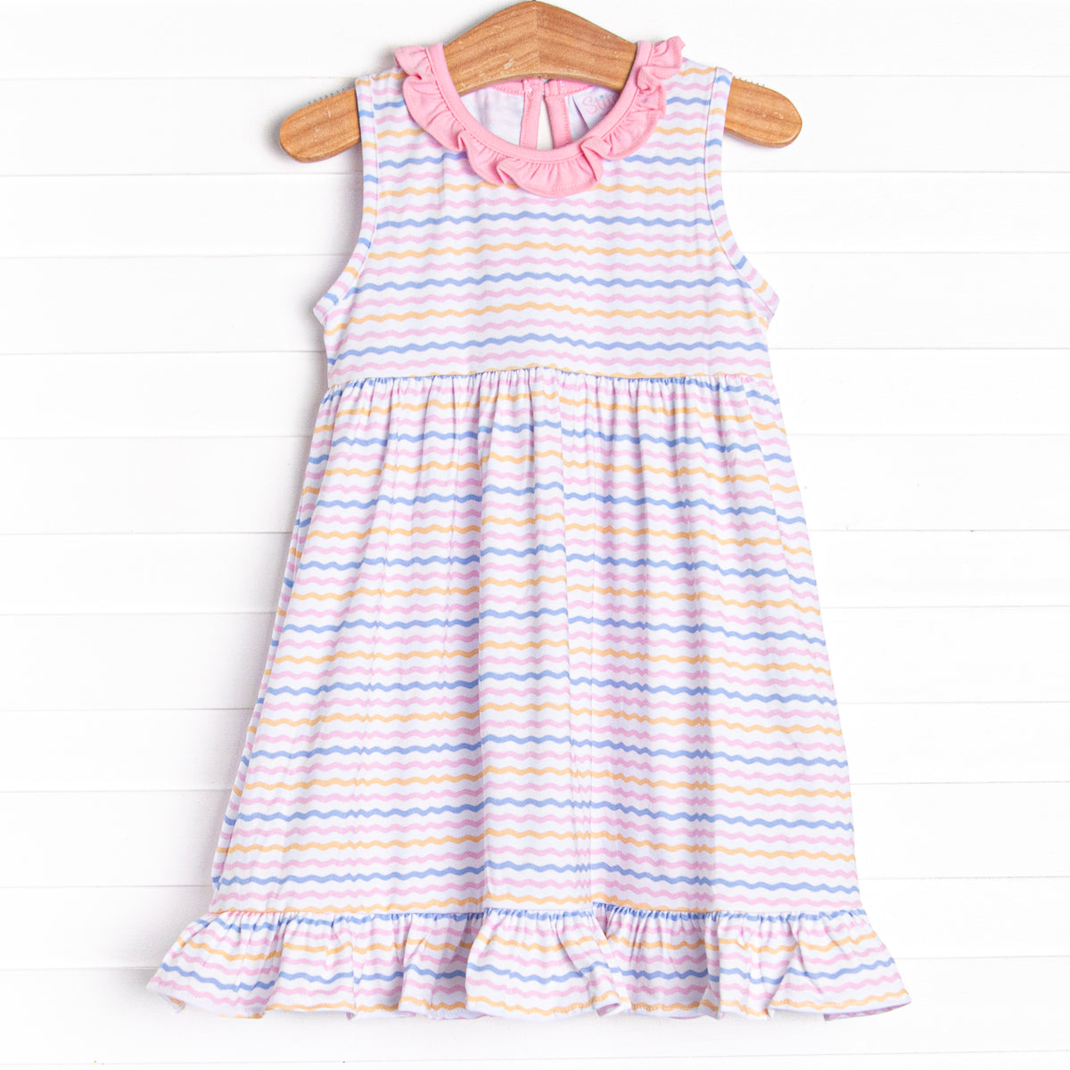 ricrac and ruffles christmas dress Girl's Ric Rac Rays Ruffle in Pink size 12M This dress features a Dress-DAYDRESS-Default-DRESS Size:5x My Little Pony Tutu, Floral dress