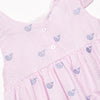 High Tide Embroidered Dress, Pink