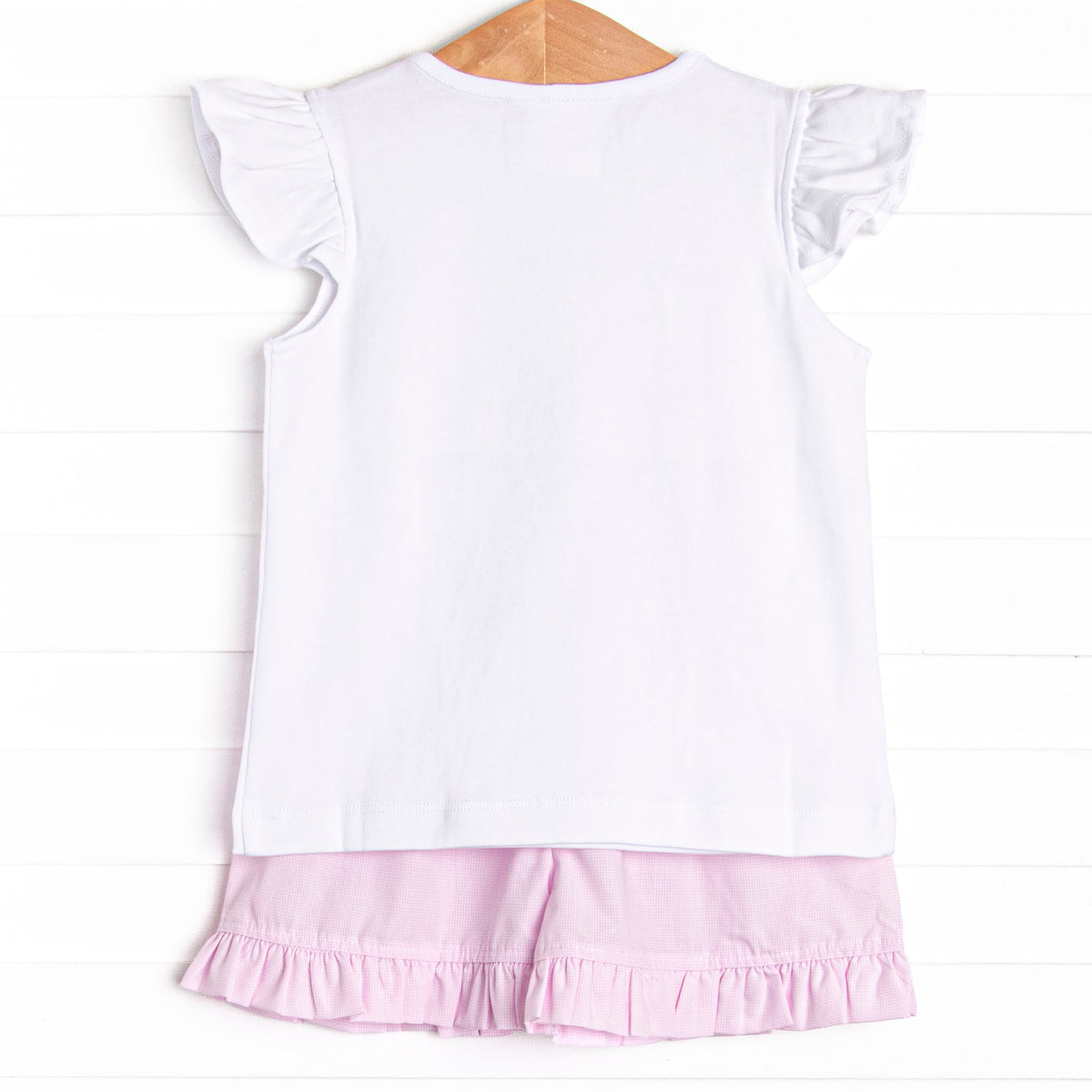 Whimsy Bay Pointer Smocked Short Set main image 1