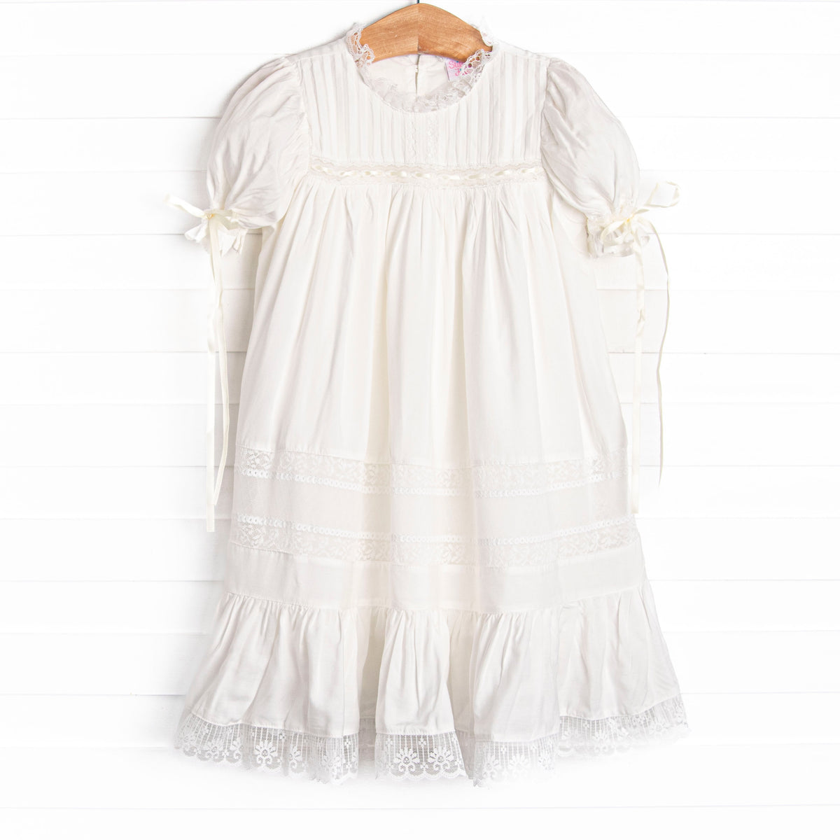 Margaret Heirloom Dress, White – Stitchy Fish