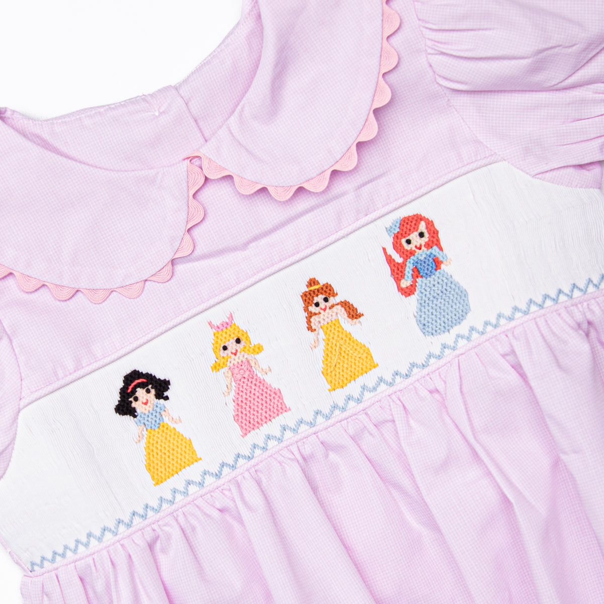 Princess Party Smocked Dress, Pink – Stitchy Fish