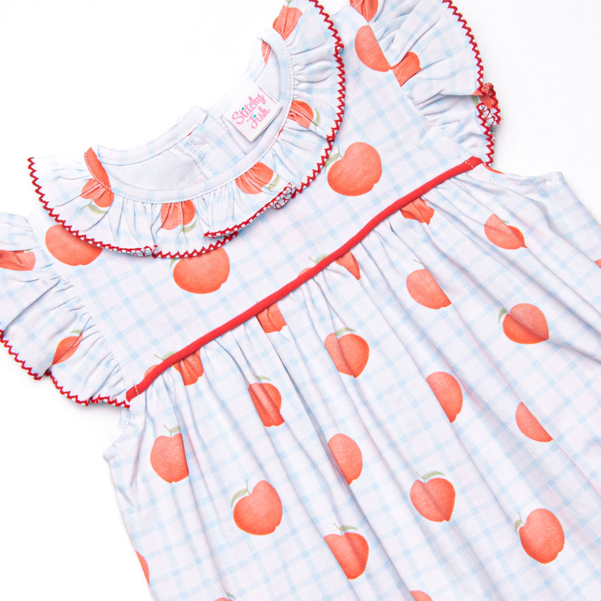 Grade A Gingham Bubble, Blue – Stitchy Fish