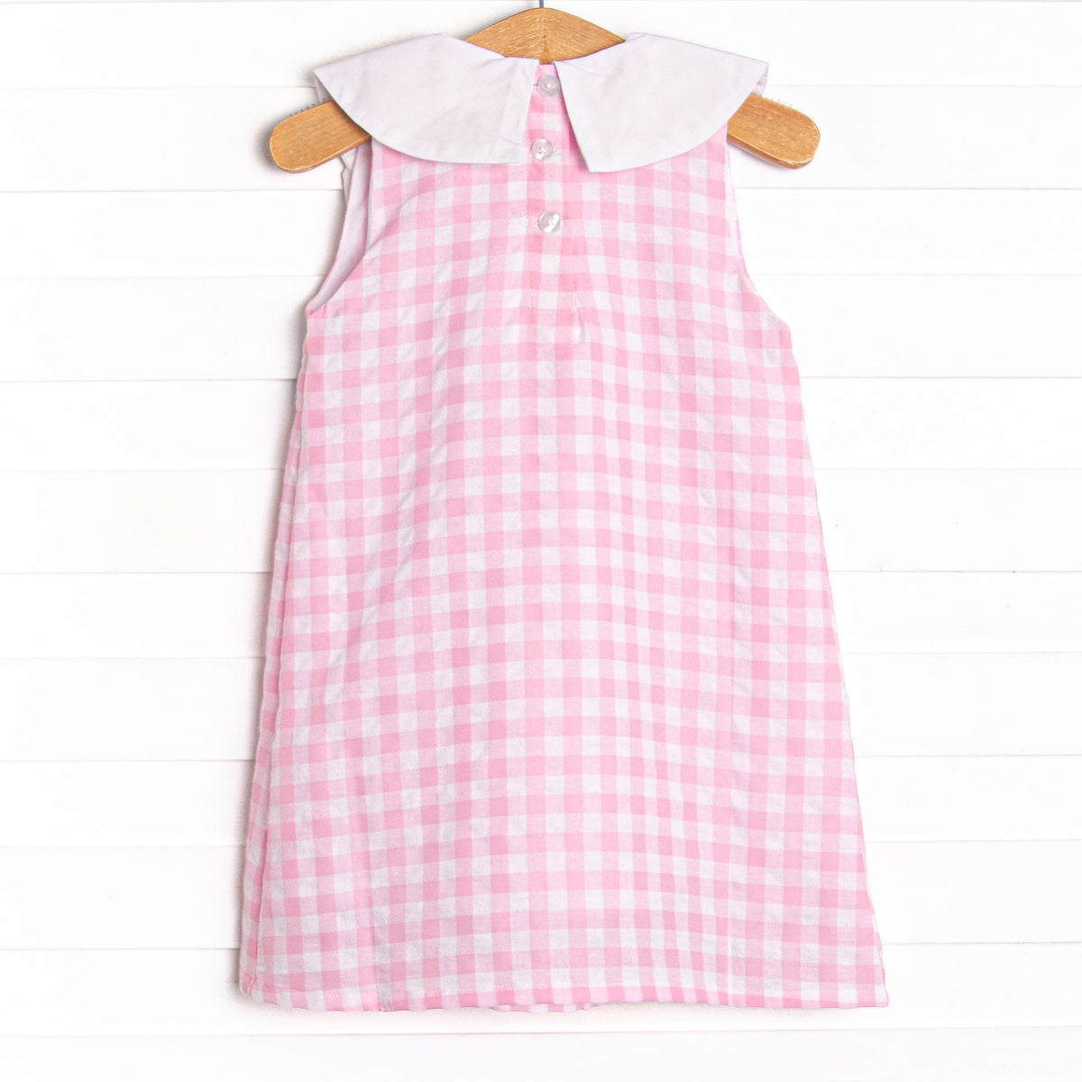 School Scholar Embroidered Dress, Pink – Stitchy Fish