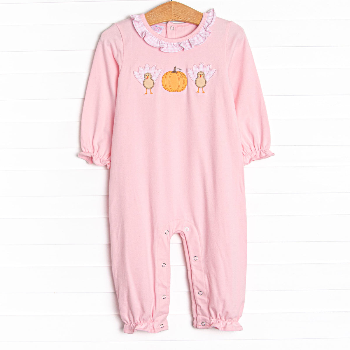Festival Feast Applique Romper, Pink – Stitchy Fish Festival Feast Applique Romper, Pink – Stitchy Fish
