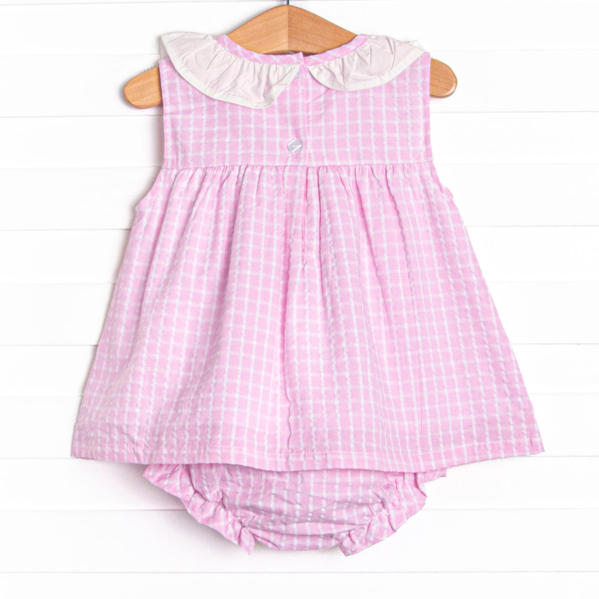 Spring daisy swing diaper set, pink main image 0