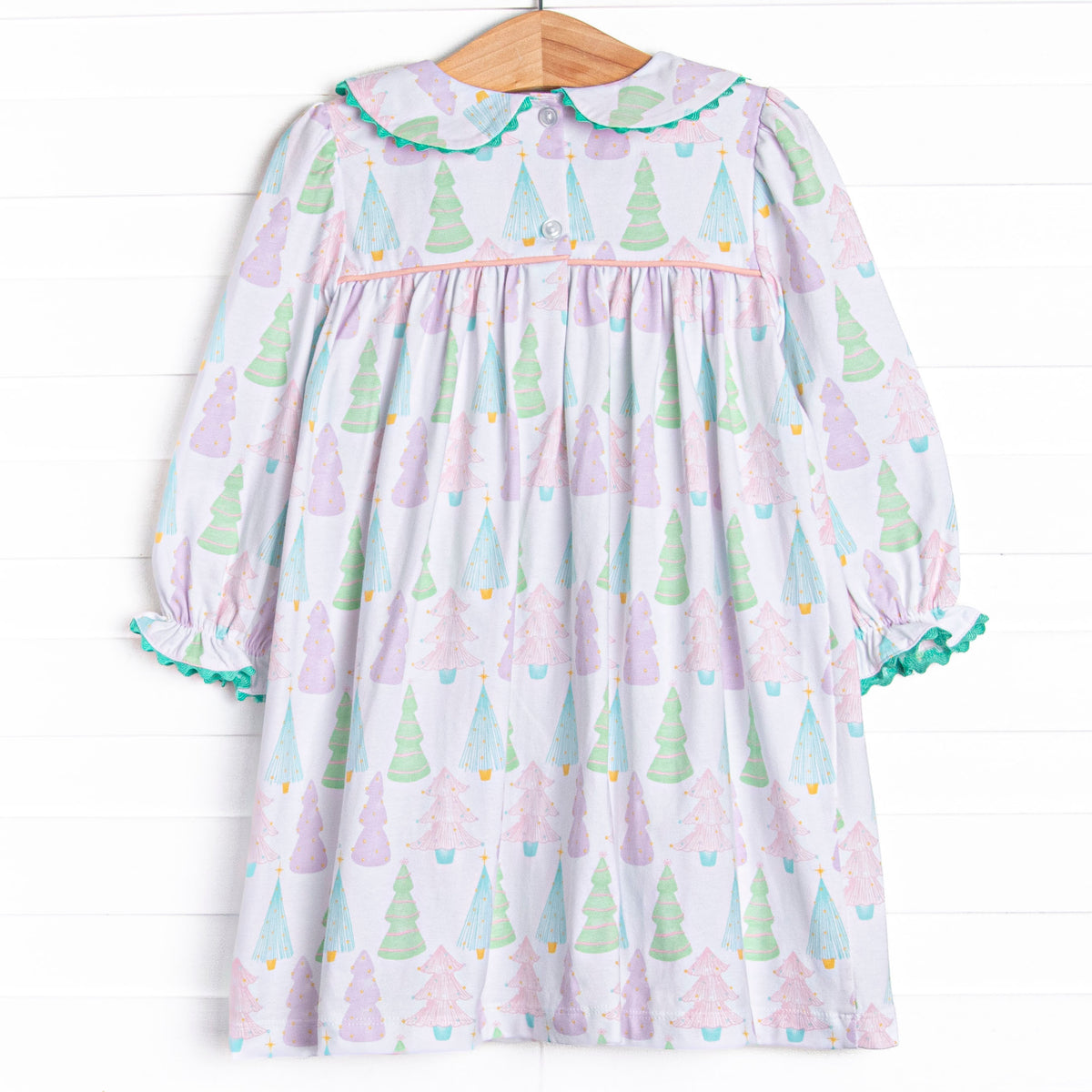 Patchwork Pastel Smocked Dress & Panties – Deolinda SS26 In Stock Now main image 0