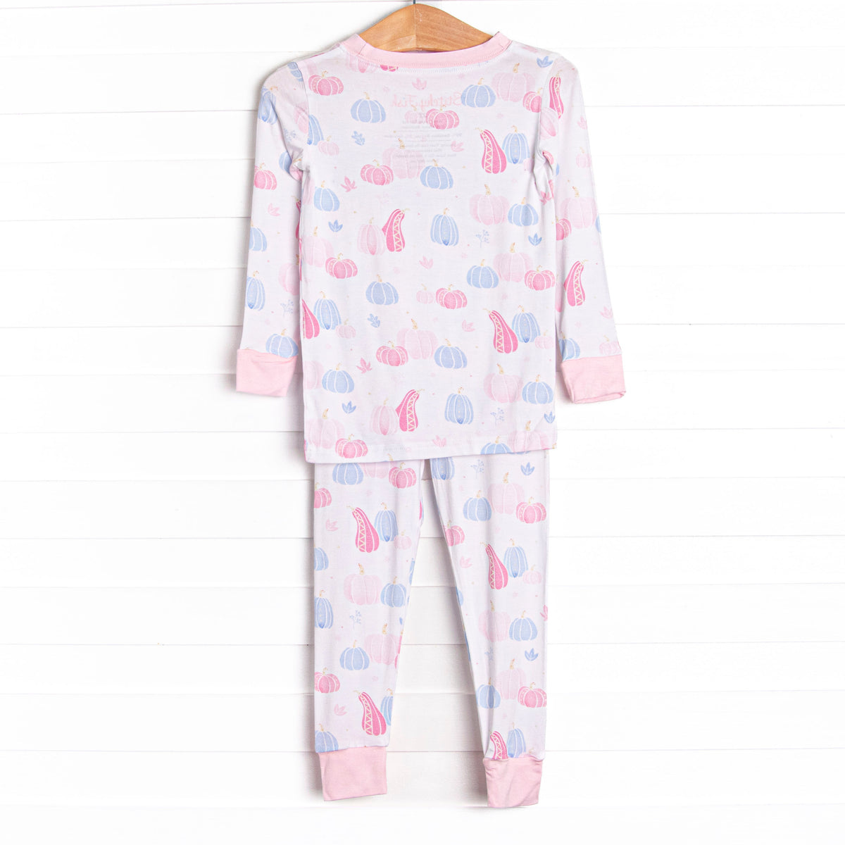 Light Blue Precious Pumpkins Pajama Set main image 1