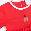 Christmas Puppy Gown, Red