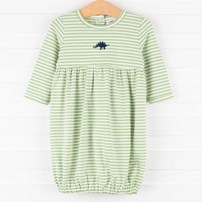 Dino Dreams Gown, Green