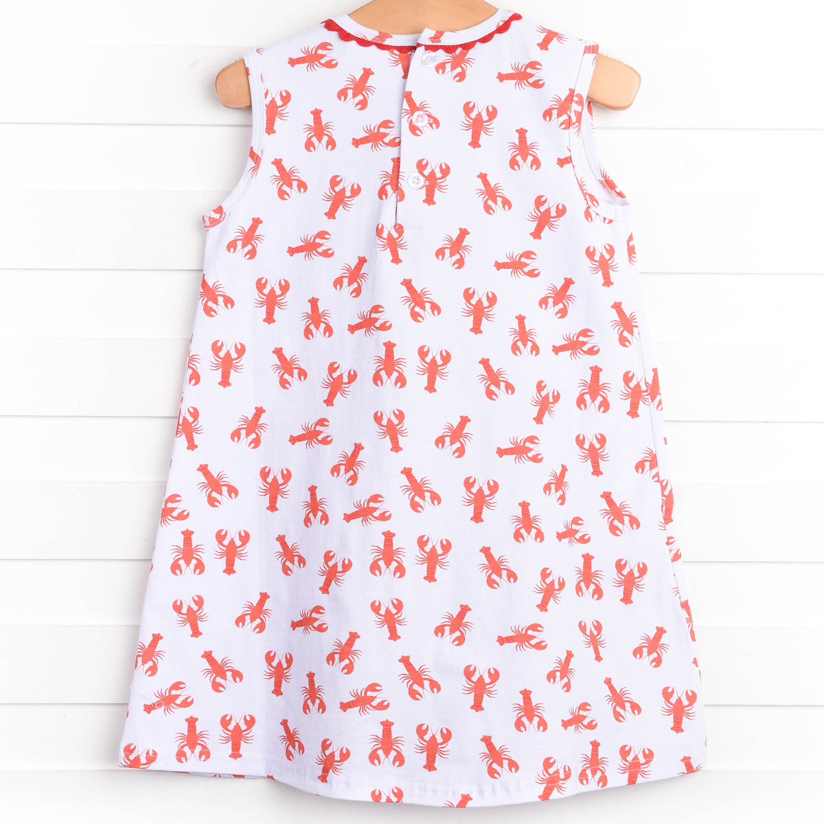 Lobster Pal Dress, Red  Stitchy Fish