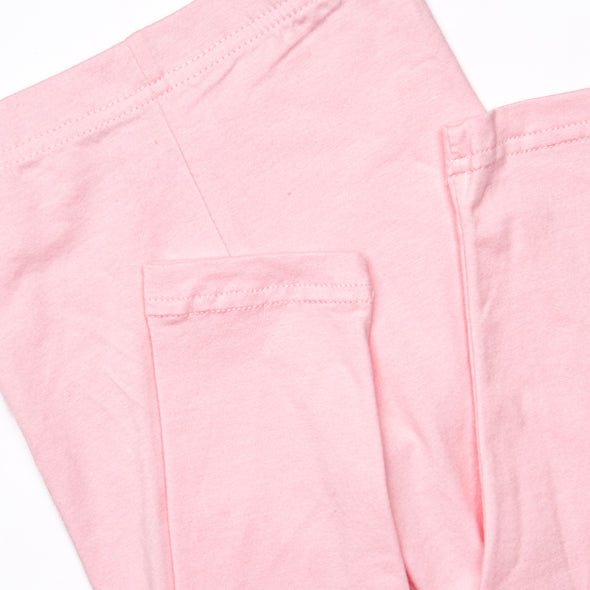 Two By Two Applique Legging Set, Pink