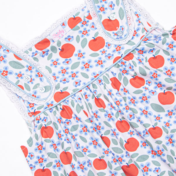 Apple Fields Dress, Blue
