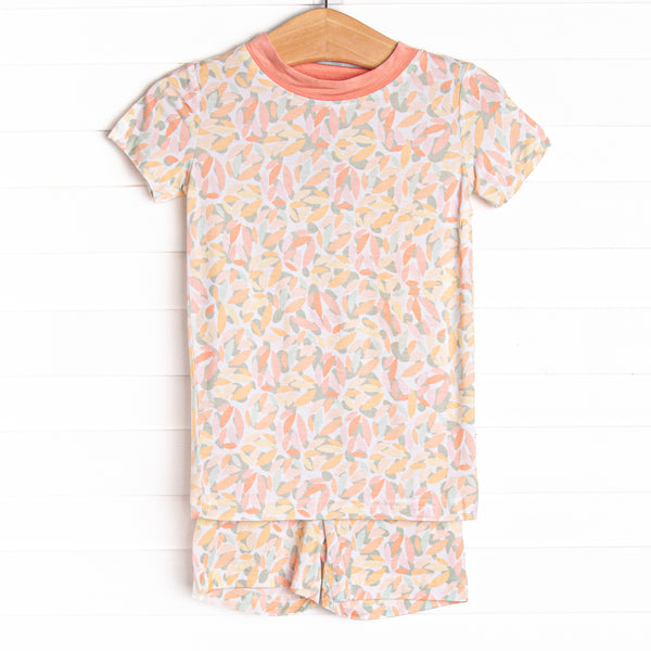 Colors of the Wind Bamboo Pajama Short Set, Green