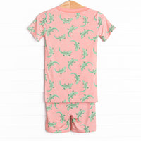 Everglade Gators Bamboo Pajama Short Set, Orange