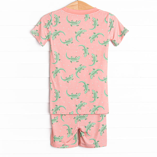Everglade Gators Bamboo Pajama Short Set, Orange
