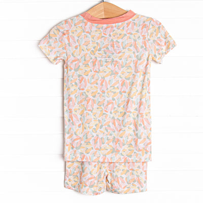 Colors of the Wind Bamboo Pajama Short Set, Green