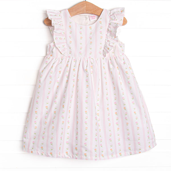 Tulip Towers Dress, Pink