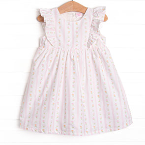 Tulip Towers Dress, Pink