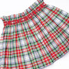 Bleu: Colette Classic Smocked Long Sleeve Skirt Set, Red Plaid
