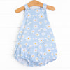 Daisy Daydream Ruffle Sunsuit, Blue