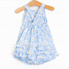 Daisy Daydream Ruffle Sunsuit, Blue