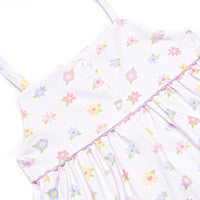Petite Petals Ruffle Short Set, Purple