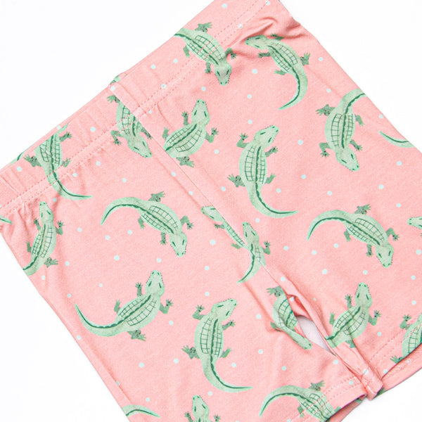 Everglade Gators Bamboo Pajama Short Set, Orange