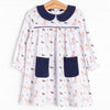 Waddles and Wags Pocket Dress, Navy