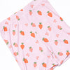 Berry Bow Bamboo Pajama Short Set, Pink