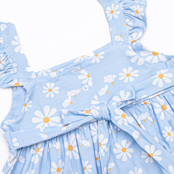 Daisy Daydream Dress, Blue