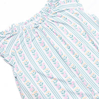Stems and Stripes Bamboo Night Gown, Green