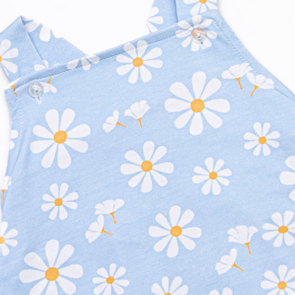 Daisy Daydream Ruffle Sunsuit, Blue
