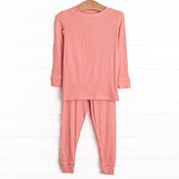 Simple Slumber Bamboo Pajama Set, Rose Petal