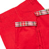 Bleu: Conrad Classic Pant, Red Corduroy