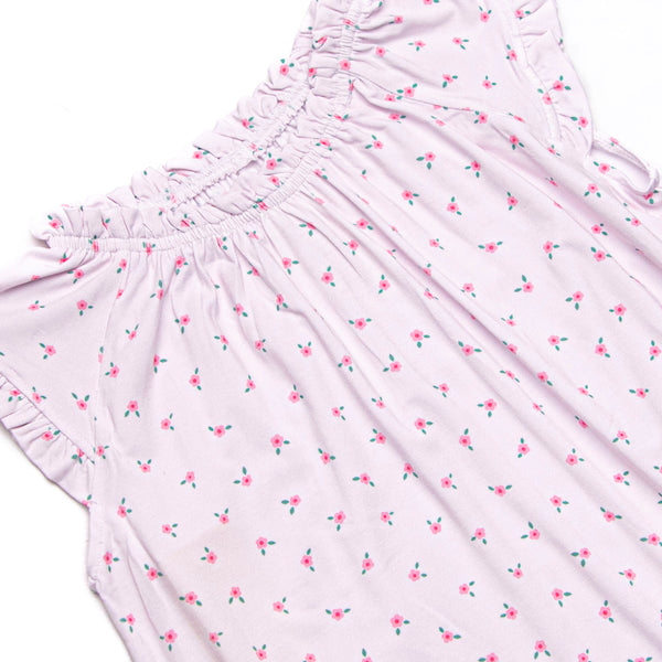 Bitty Bow Blooms Bamboo Night Gown, Pink
