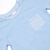 Evan Short Set, Medium Blue Stripe