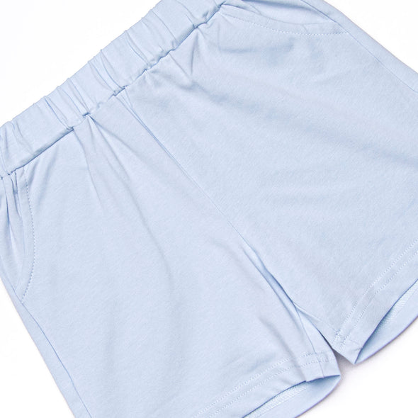 Evan Short Set, Medium Blue Stripe
