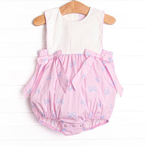 Passport to Paris Side Tie Bubble, Pink