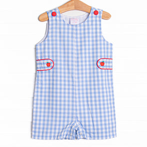 Andy Apple Embroidered Jon Jon, Blue