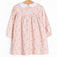 Coral Me Cute Pocket Dress, Orange