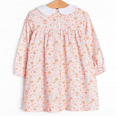 Coral Me Cute Pocket Dress, Orange