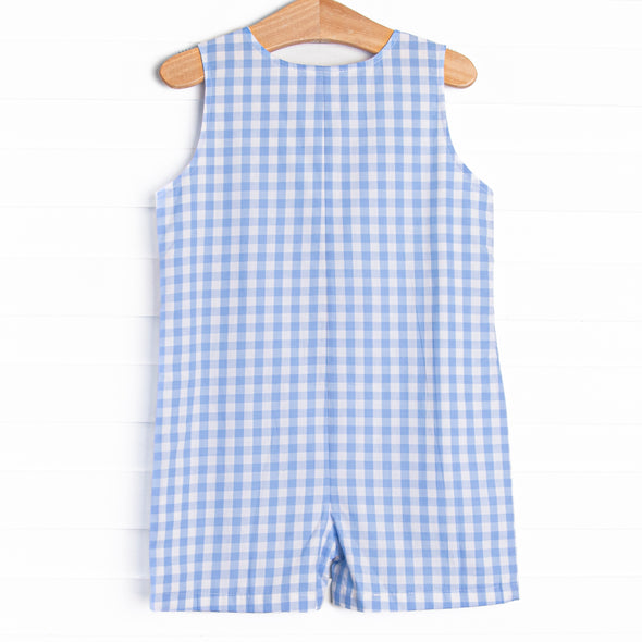 Andy Apple Embroidered Jon Jon, Blue