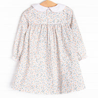 Garden Charm Dress, Blue