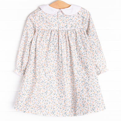 Garden Charm Dress, Blue