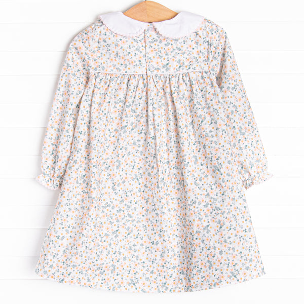 Garden Charm Dress, Blue