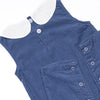 Pointer Pup Applique Long Jon Jon, Navy Corduroy