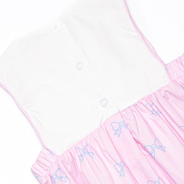 Passport to Paris Side Tie Bubble, Pink